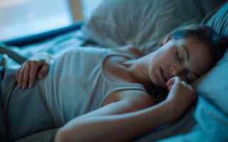 Сон на спине: опасность для будущей мамы